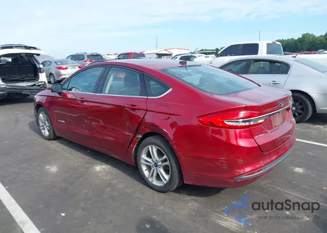 2018 Ford Fusion Hybrid Se from USA, damaged, VIN 3FA6P0LU2JR221675